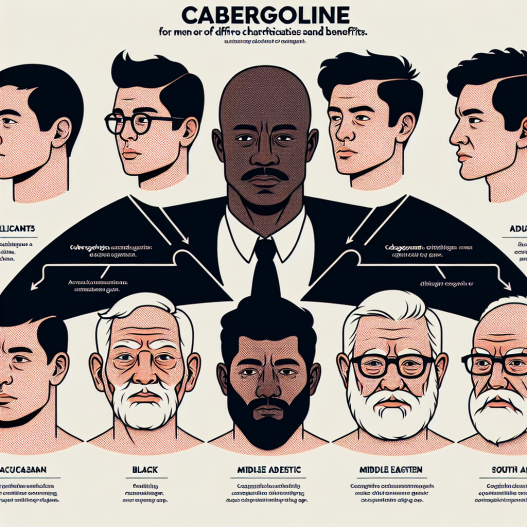 Cabergoline pour les hommes de différents âges : caractéristiques d'utilisation