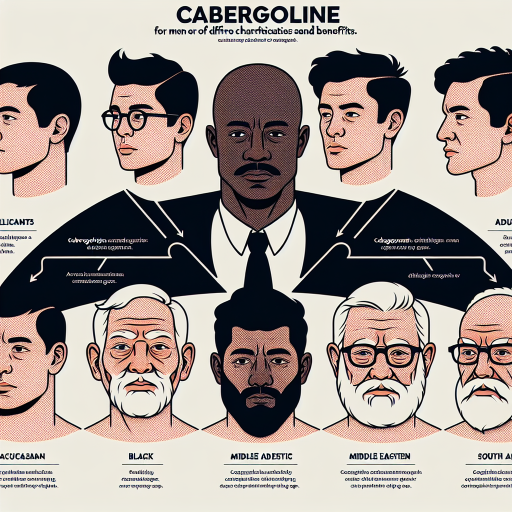Cabergoline pour les hommes de différents âges : caractéristiques d'utilisation