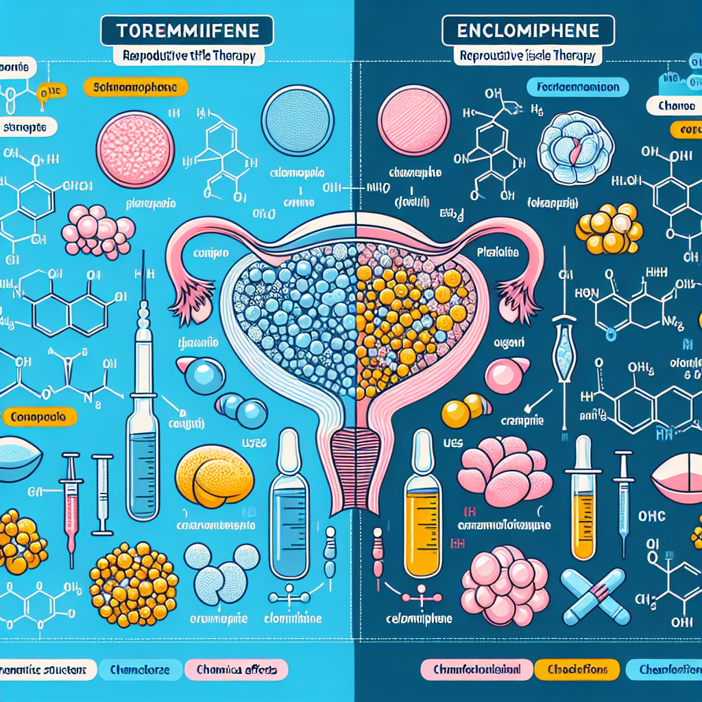 Comparaison entre Toremifeno et Enclomiphene pour la RTT