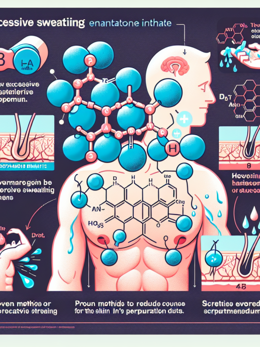 Drostanolone Enantate et transpiration excessive : comment réduire le symptôme