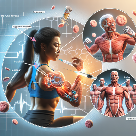Injection de stéroïdes et régulation hormonale lors d'un entraînement intense