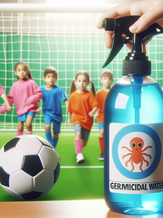 L'Eau germicide peut-elle être utilisée sans danger pour les enfants dans les sections sportives ?