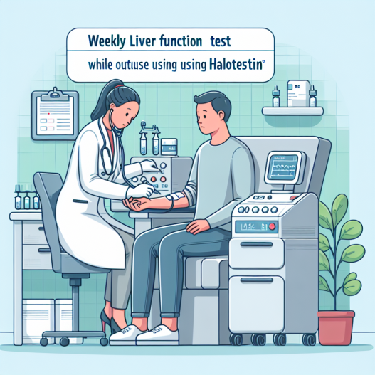 Lors de l'utilisation d'Halotestin, il est recommandé de surveiller attentivement les tests de la fonction hépatique chaque semaine