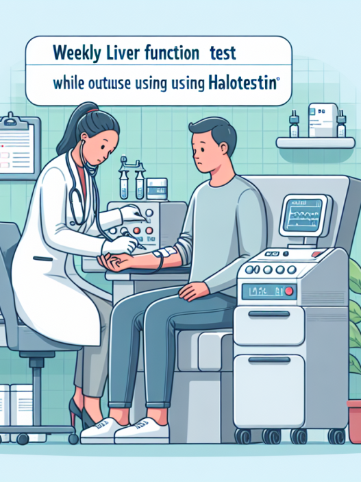 Lors de l'utilisation d'Halotestin, il est recommandé de surveiller attentivement les tests de la fonction hépatique chaque semaine