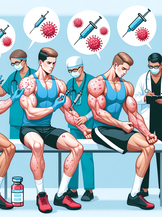 Caractéristiques de l'utilisation de la méthyltestostérone injectable chez les athlètes présentant des réactions allergiques