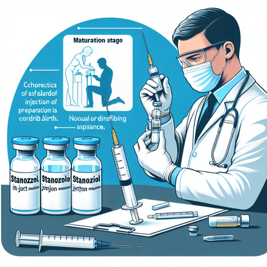 Caractéristiques de la maturation de l'injection de stanozolol lors de la préparation avant l'accouchement.