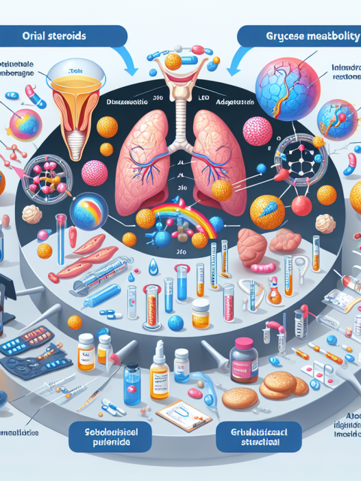 Comment les stéroïdes oraux affectent le métabolisme du glucose