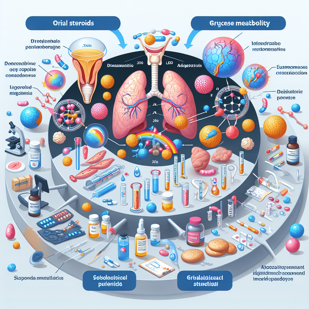 Comment les stéroïdes oraux affectent le métabolisme du glucose