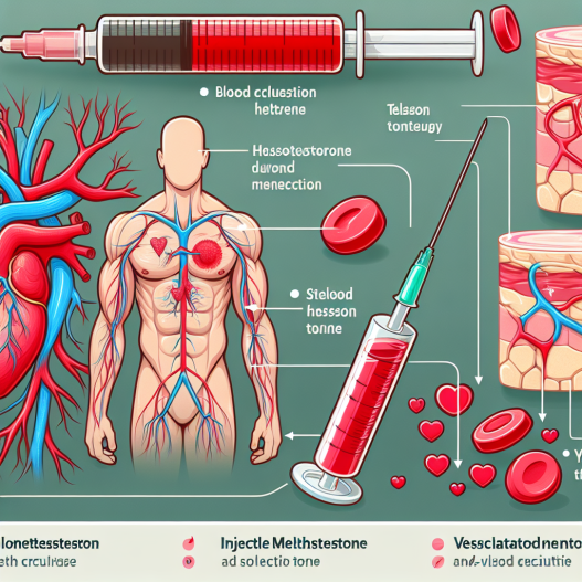 Effet de la Méthyltestostérone injectable sur la circulation sanguine et le tonus vasculaire