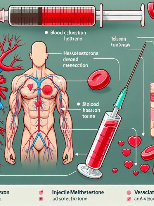 Effet de la Méthyltestostérone injectable sur la circulation sanguine et le tonus vasculaire