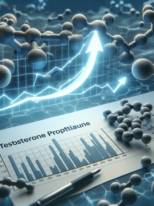 Effet du propionate de testostérone sur le taux d'hormone de croissance