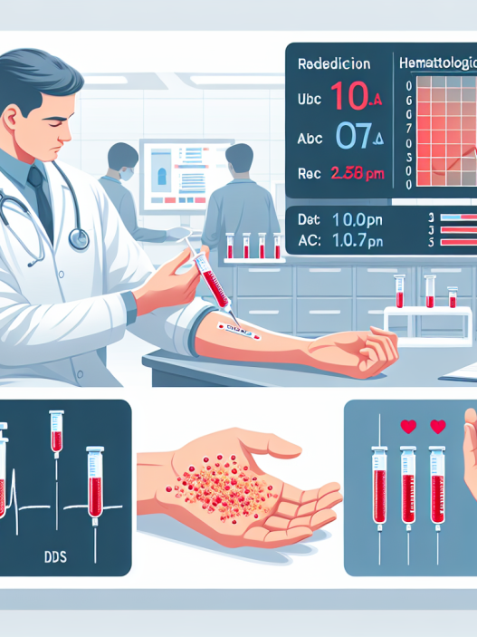 Injection d'oxymétholone et surveillance des paramètres hématologiques au cours d'un cycle