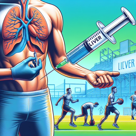 Injections pour réduire la fonction hépatique pendant l'activité sportive