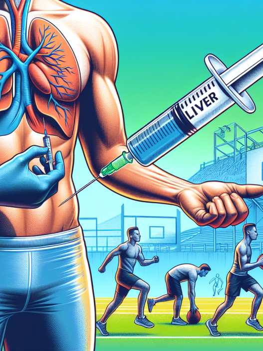 Injections pour réduire la fonction hépatique pendant l'activité sportive