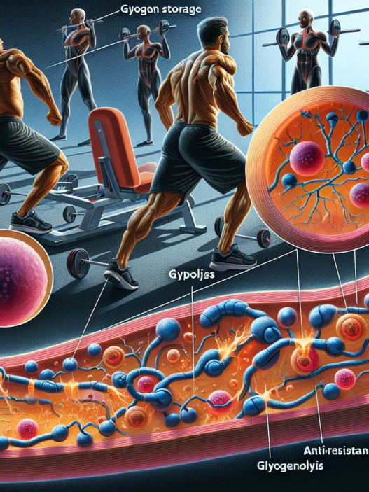 L'effet des médicaments contre la résistance sur la glycogénolyse dans les muscles des athlètes