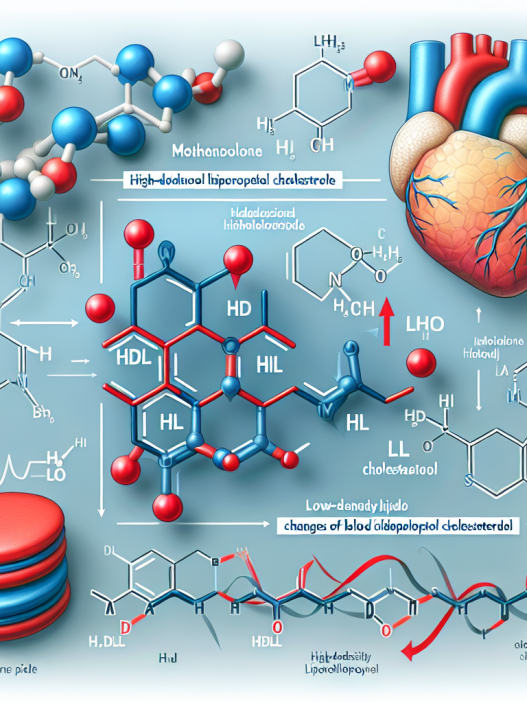Methenolone oraux et modifications du profil lipidique sanguin