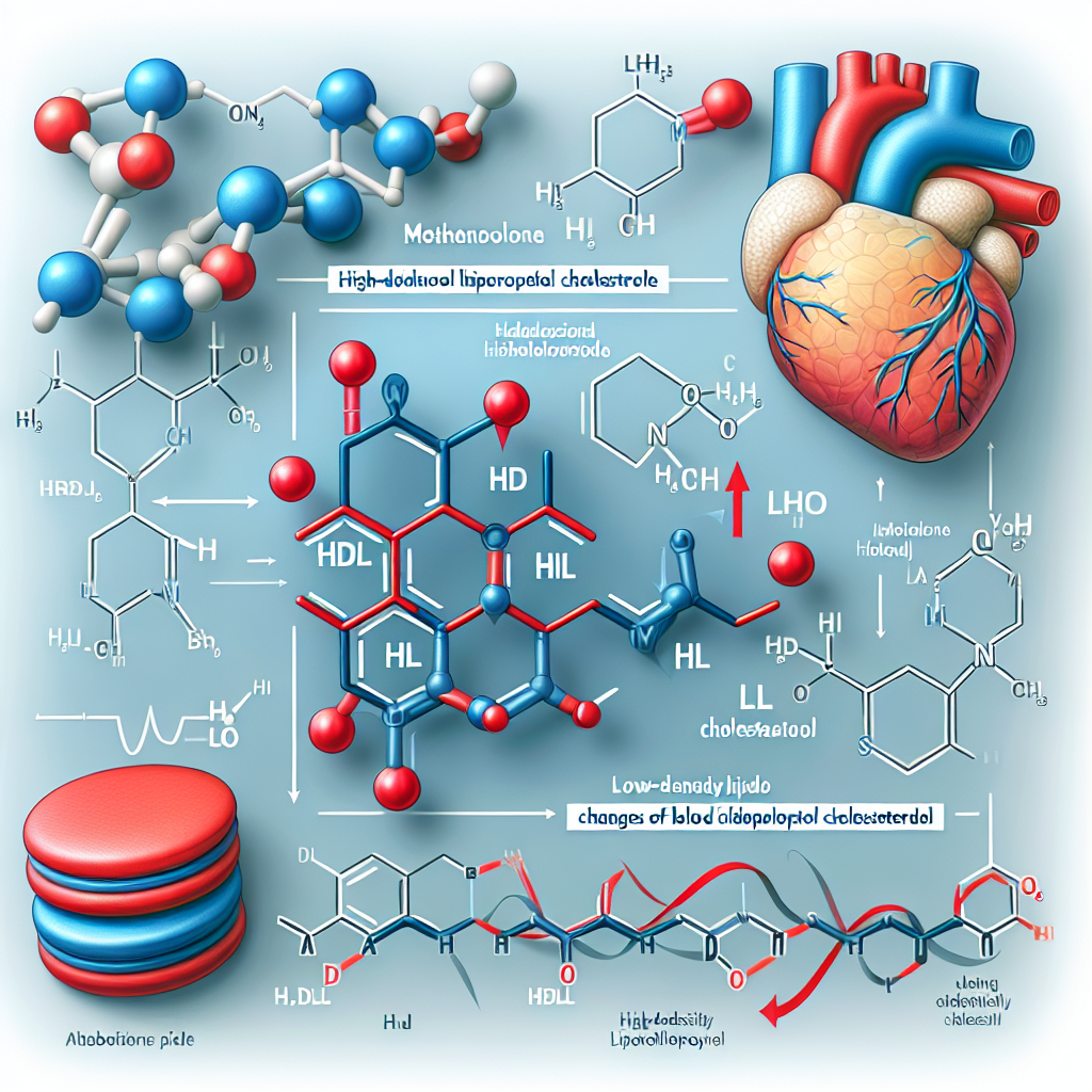 Methenolone oraux et modifications du profil lipidique sanguin