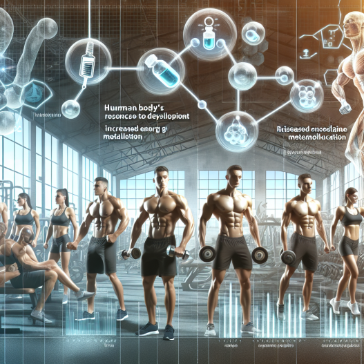 Réponse de l'organisme à l'activité physique avec du propionate de testostérone