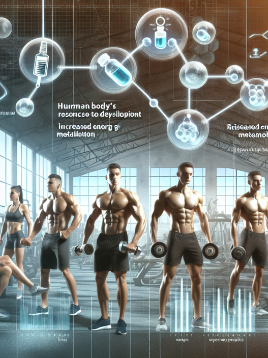 Réponse de l'organisme à l'activité physique avec du propionate de testostérone