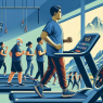 Risques de la marche lente pour la perte de poids lors de cycles d'exercices physiques intenses.