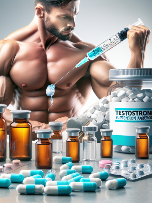 Utilisation d'anti-œstrogènes pendant un traitement à la suspension de testostérone (aqueuse)