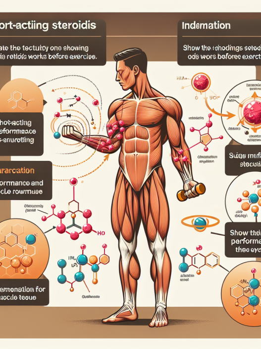 Comment fonctionnent les stéroïdes à courte durée d'action avant l'entraînement ?