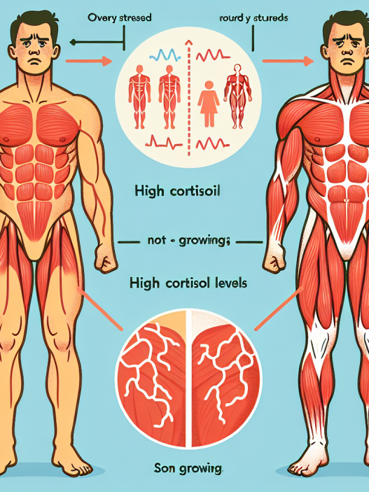Comment le cortisol affecte la croissance musculaire