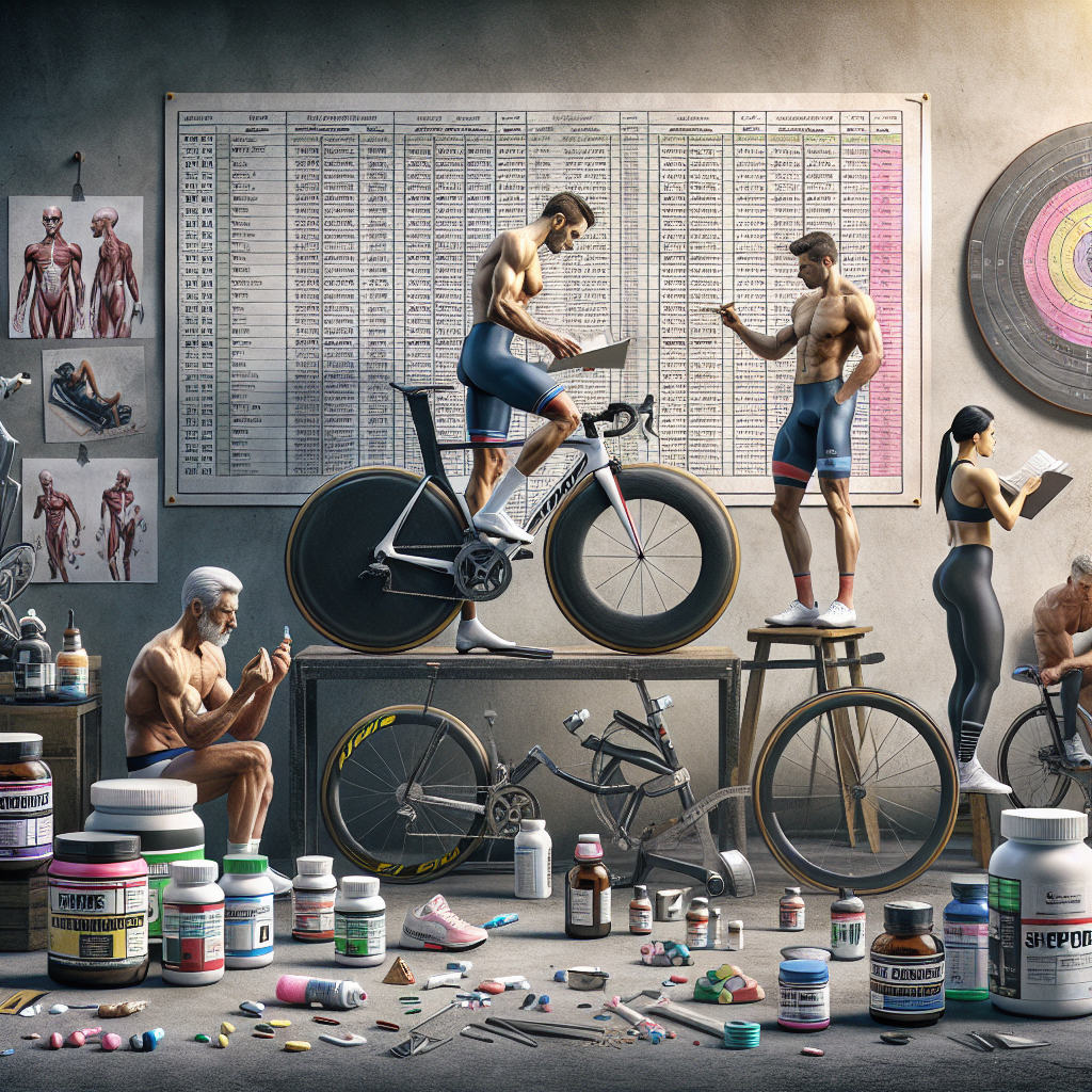 Cours de stéroïdes pour les sports cycliques