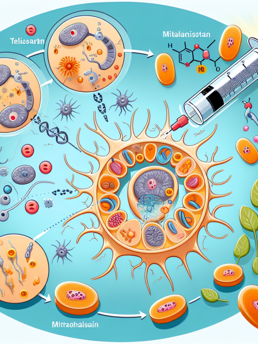 Effet du telmisartan sur la biogenèse mitochondriale