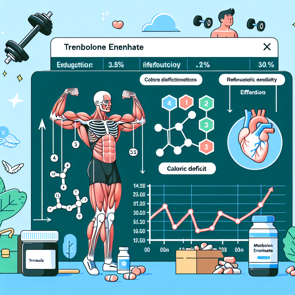 Efficacité du Trenbolone énanthate en cas de déficit calorique