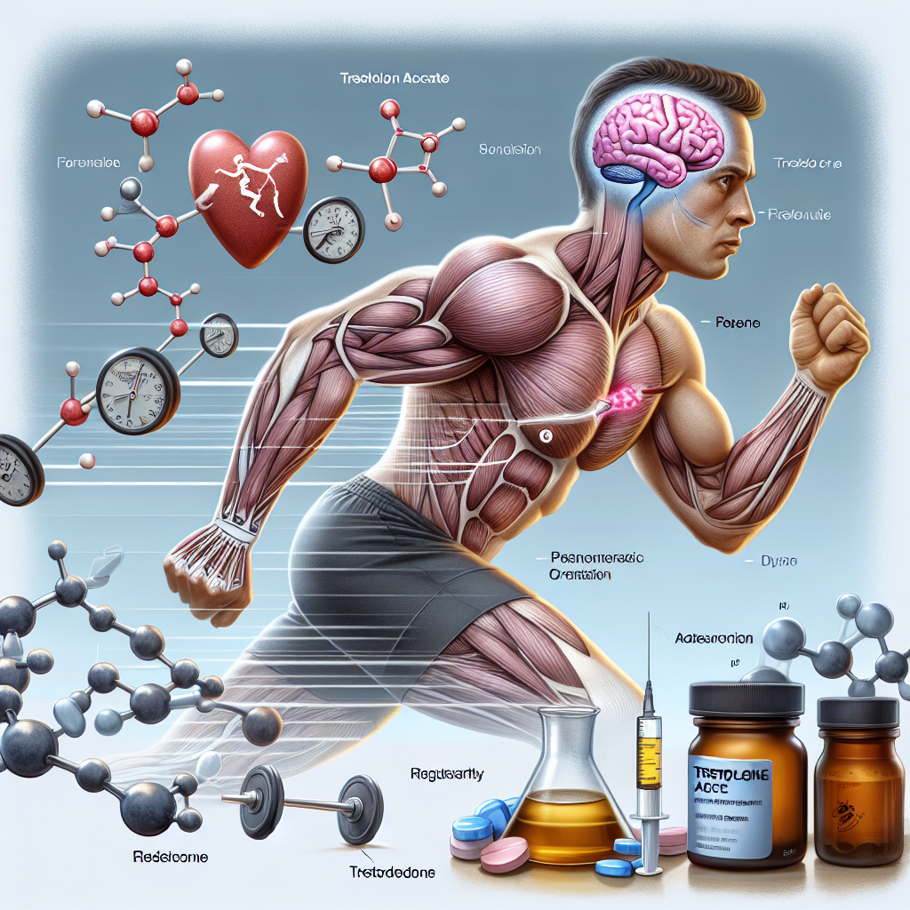 Fonction régulatrice de l'acétate de trestolone sur le système endocrinien d'un athlète