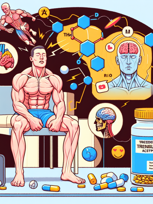 Influence de l'acétate de trenbolone sur l'état psycho-émotionnel