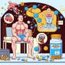 Influence de l'acétate de trenbolone sur l'état psycho-émotionnel