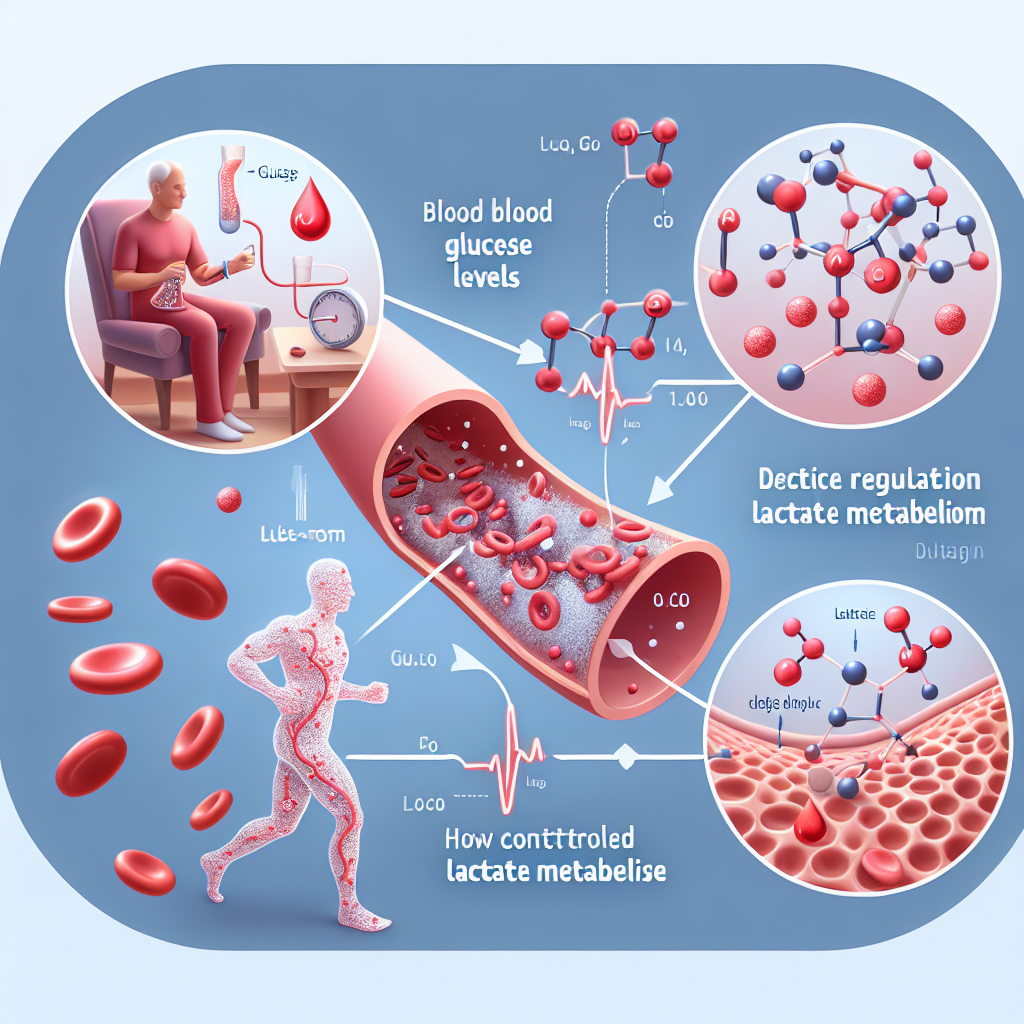 Régulation médicale de la glycémie pour améliorer le métabolisme du lactate