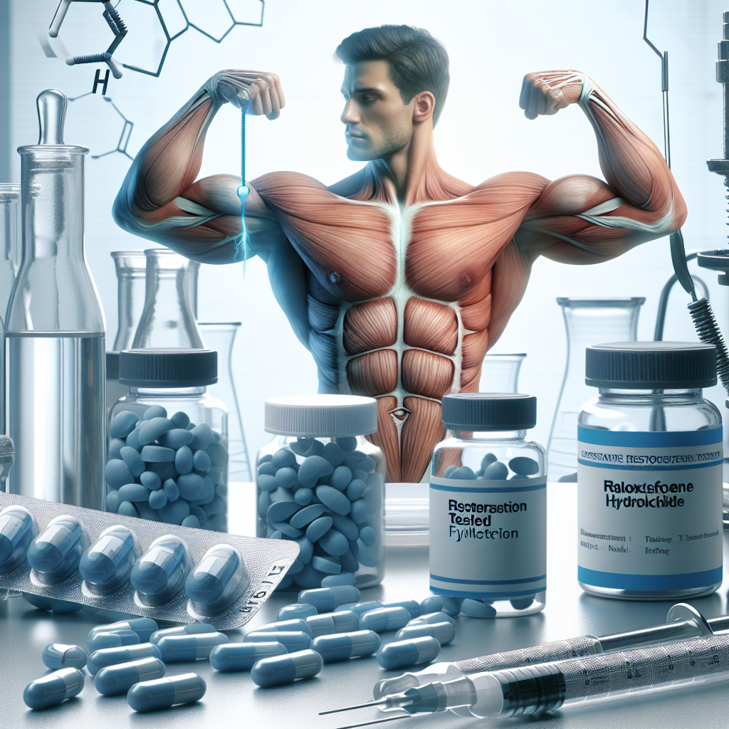 Rétablissement de la fonction testostérone grâce au chlorhydrate de raloxifène