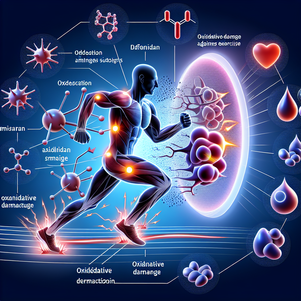 Telmisartan et protection contre les dommages oxydatifs pendant l'entraînement