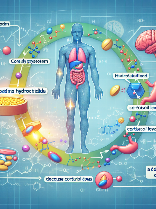 Utilisation du chlorhydrate de raloxifène pour réduire le taux de cortisol