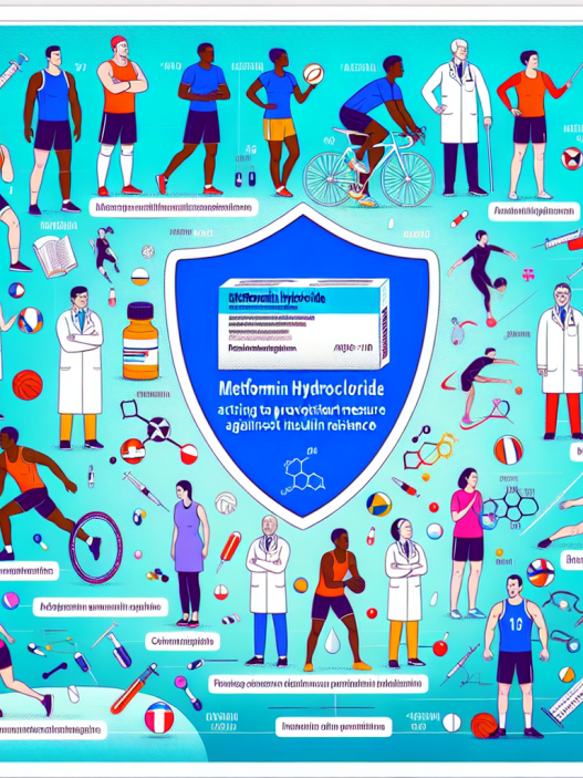 Chlorhydrate de metformine : prévention de l'insulinorésistance chez les athlètes