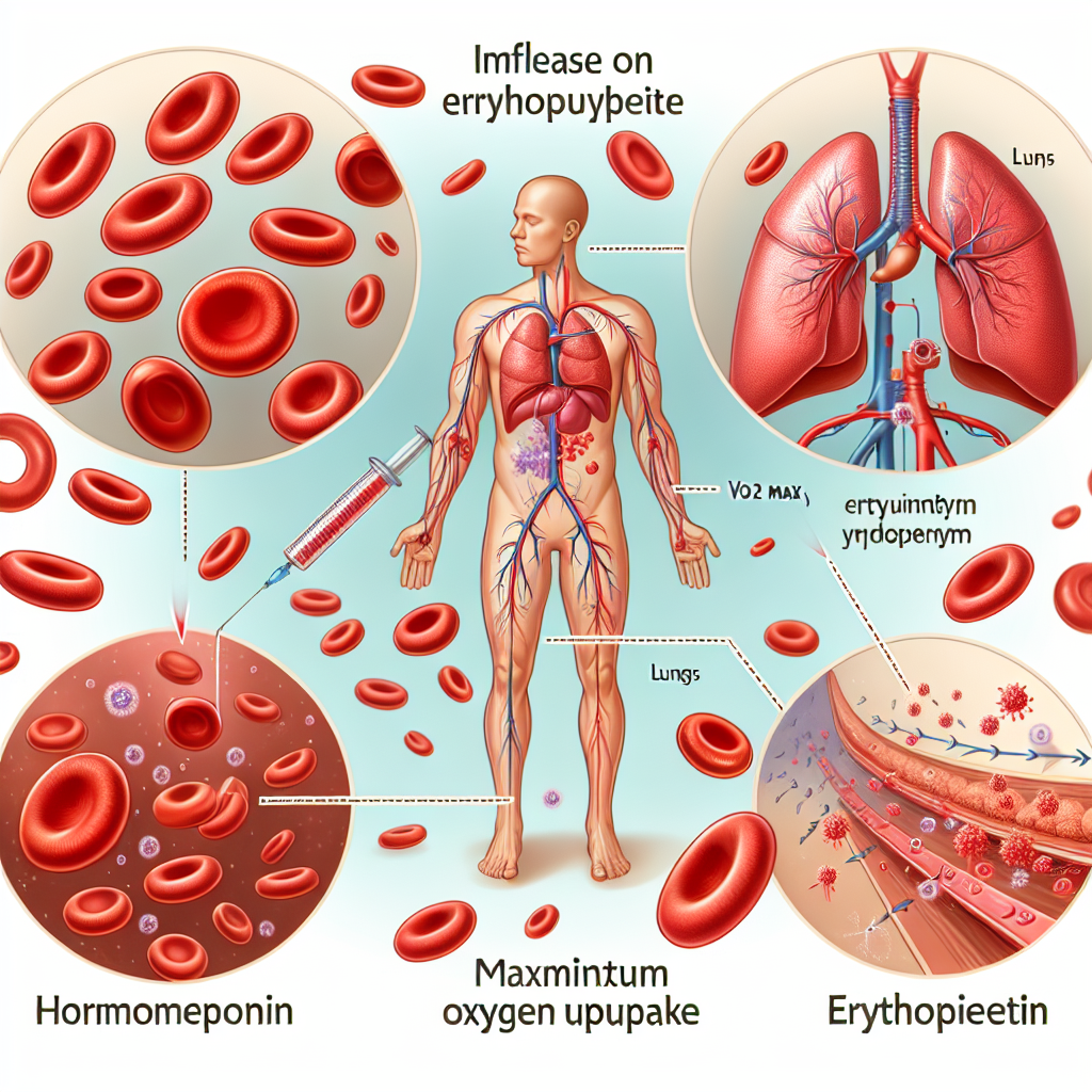 Comment l'érythropoïétine affecte-t-elle l'augmentation de la consommation maximale d'oxygène (VO2) ? max)