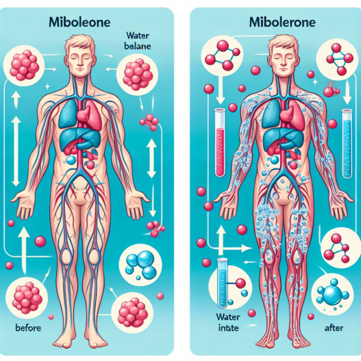 Effet de Mibolerone sur l'équilibre hydrique de l'organisme