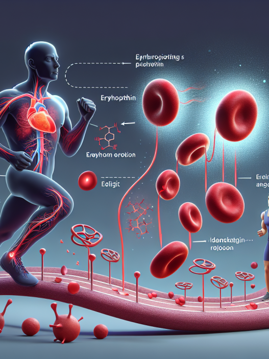 Rôle de l'érythropoïétine dans l'augmentation du taux d'érythrocytes pendant l'entraînement