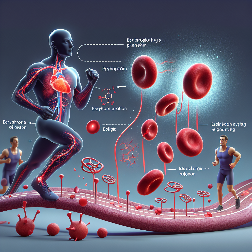 Rôle de l'érythropoïétine dans l'augmentation du taux d'érythrocytes pendant l'entraînement