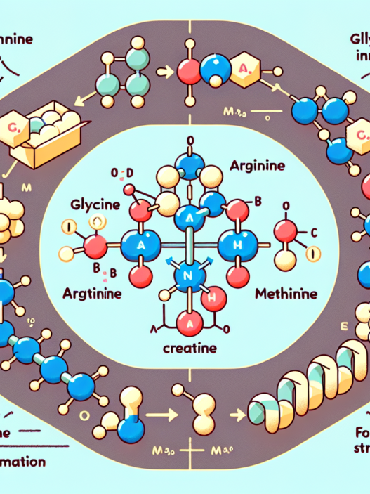 Rôle des acides aminés dans la formation de créatine