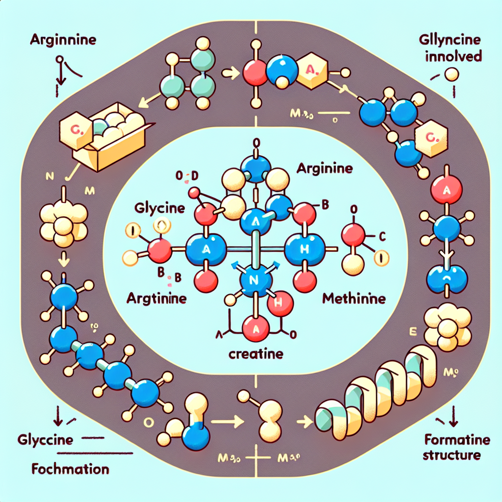 Rôle des acides aminés dans la formation de créatine