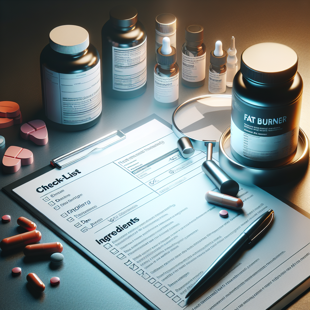 Brûleurs de graisse : comment évaluer la sécurité d’un produit avant de l’utiliser (check-list ingrédients, doses, avis médical)