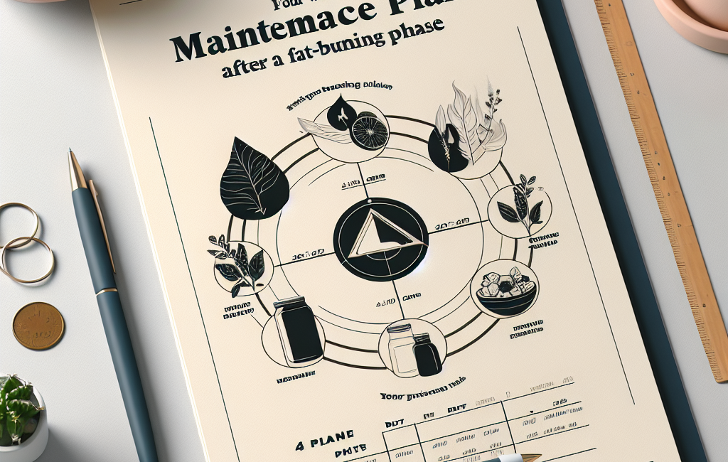 Brûleurs de graisse : plan de maintien sur 4 semaines après déficit (structure)