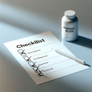 Checklist : créer une routine efficace avec acides aminés