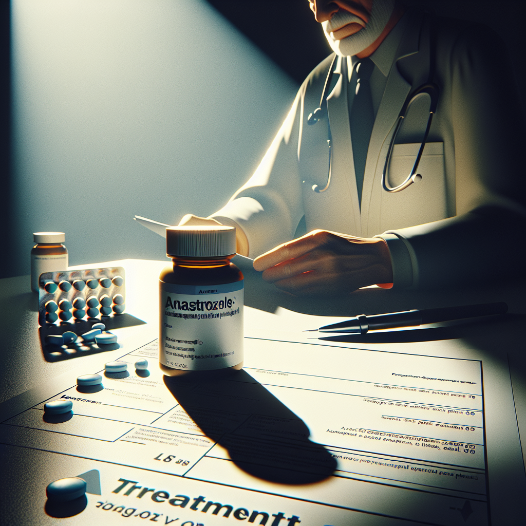 Comment établir un plan à long terme de traitement et de suivi avec l'anastrozole en collaboration avec le médecin