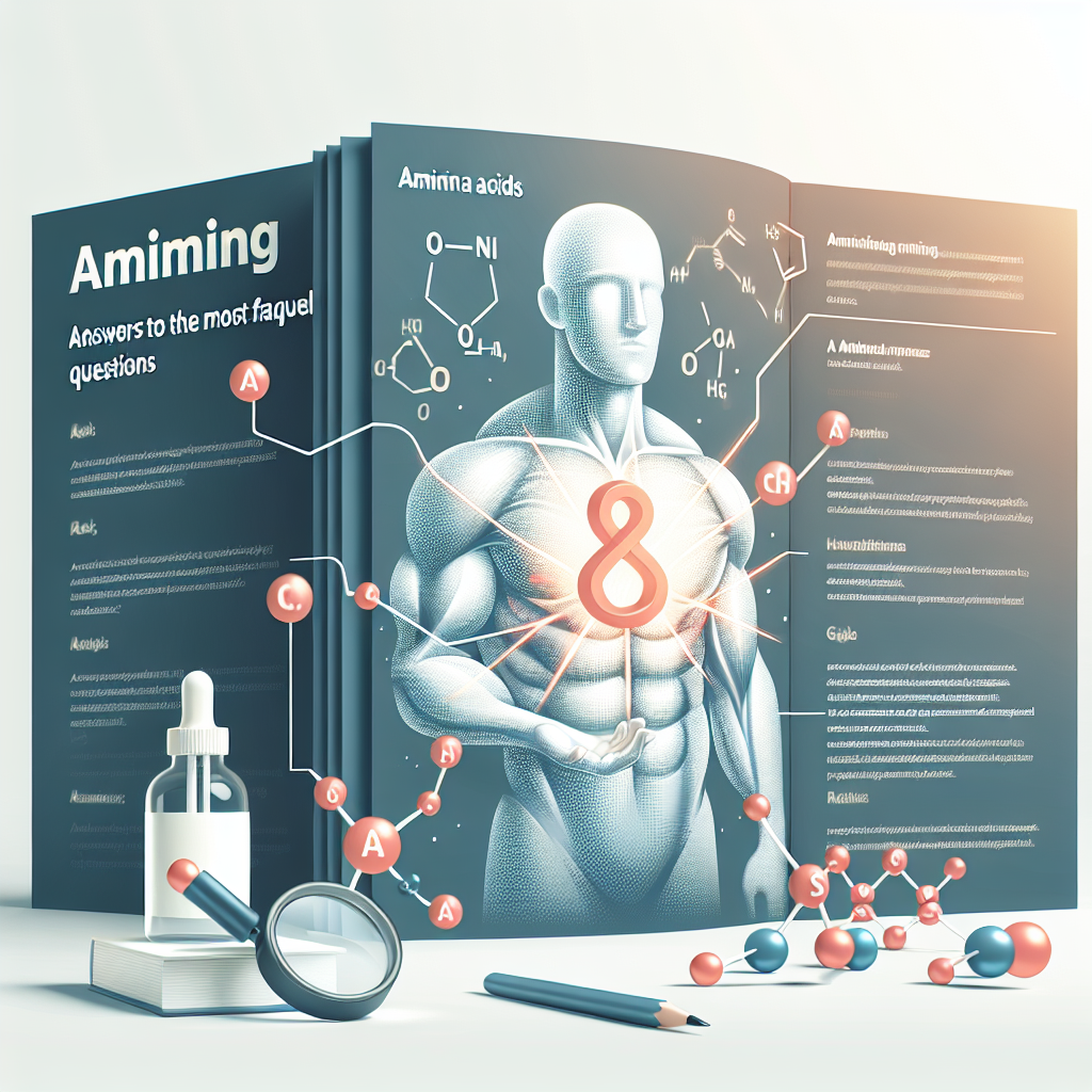 FAQ : acides aminés — réponses aux questions les plus fréquentes