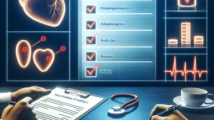 Liste de contrôle des analyses pendant le traitement hypocholestérolémiant